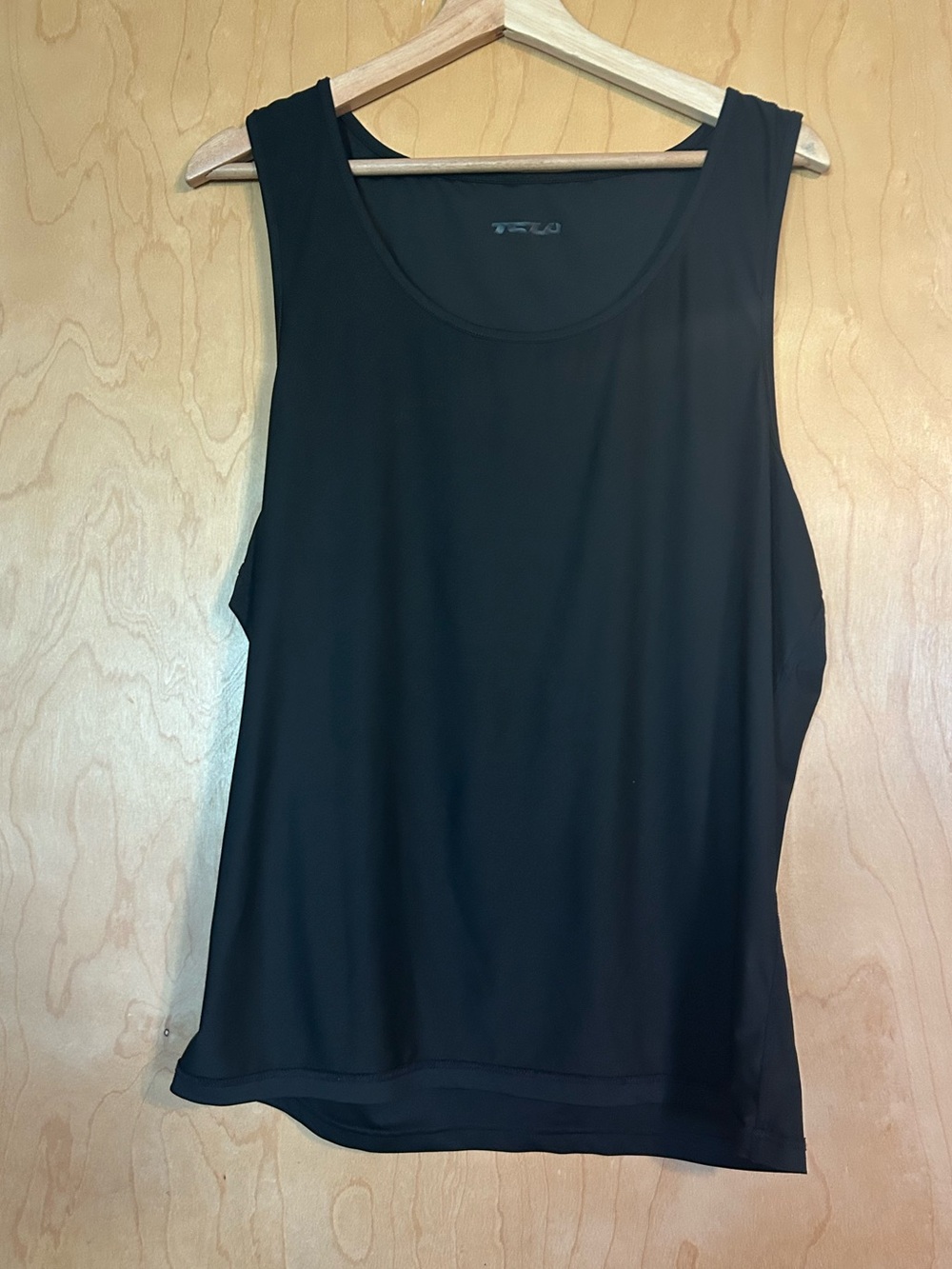Mens Athletic Compression Black Tank Top